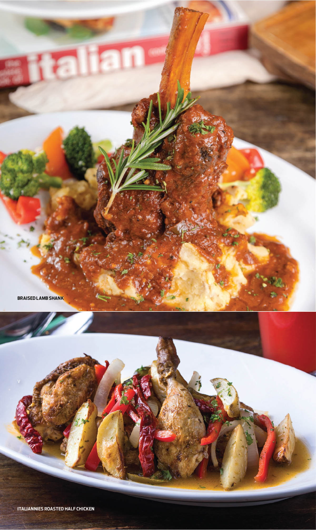 Italiannies Menu