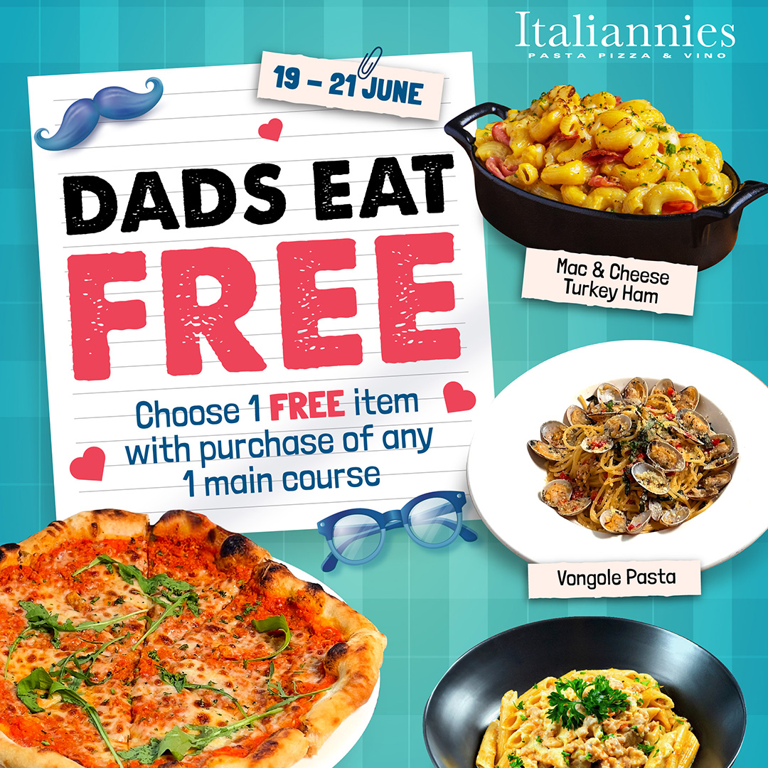 Dads Eat FREE