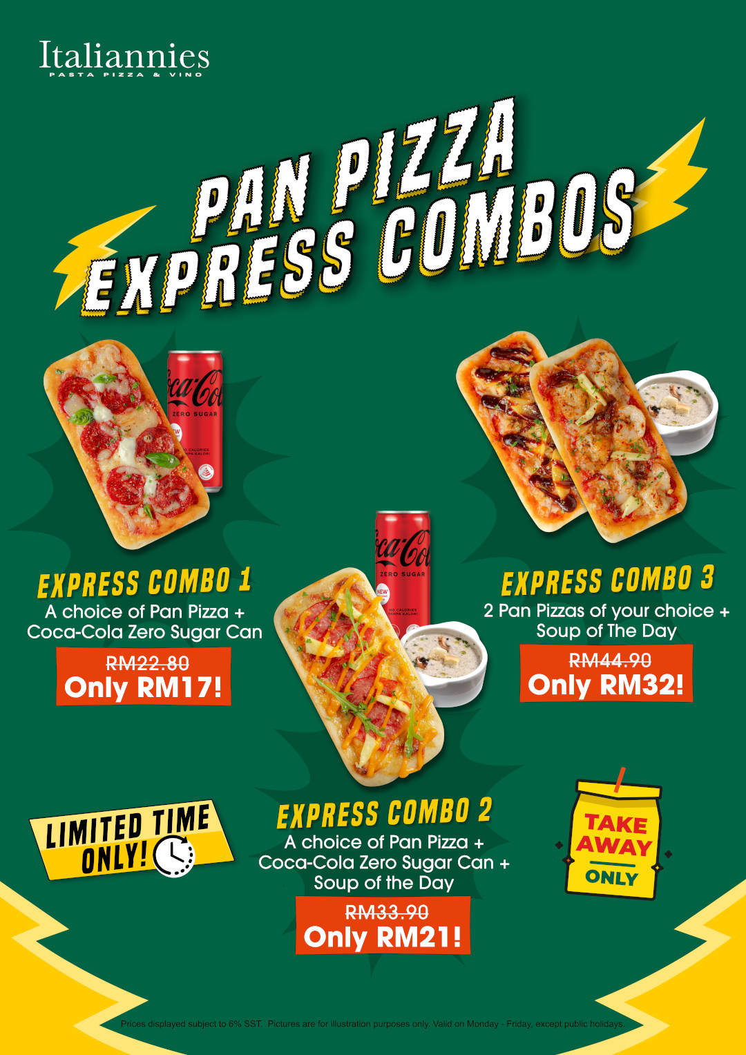 Pan Pizza Express Combos